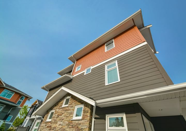 Modern Mixed Siding Exterior
