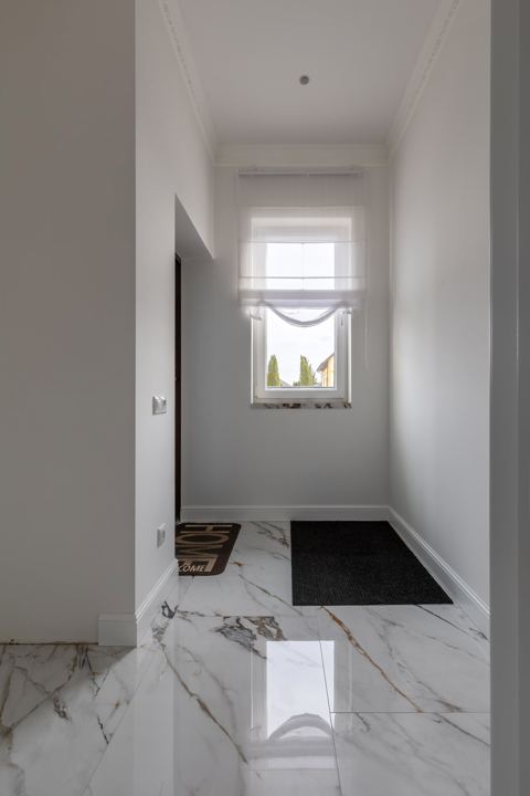 Marble Tile Hallway