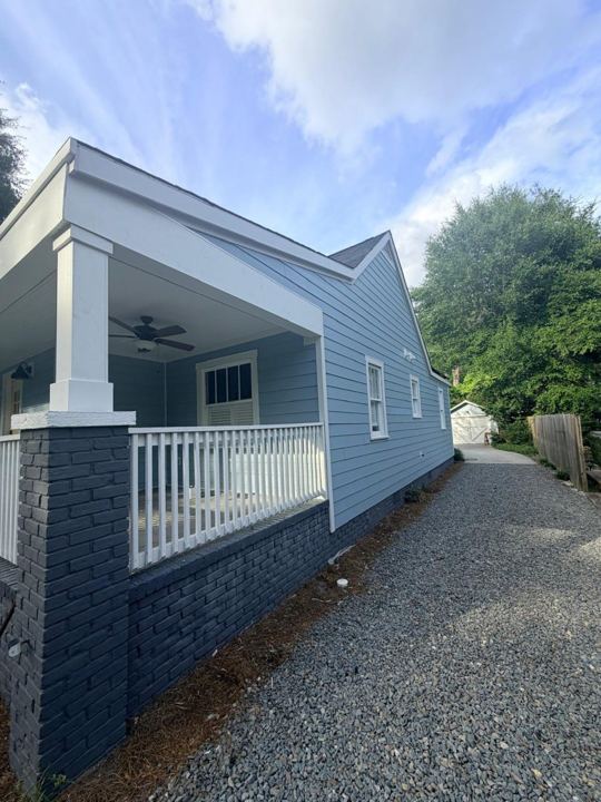 Porch and siding upgrade